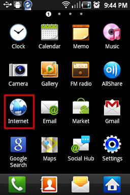 Android Default Browser
