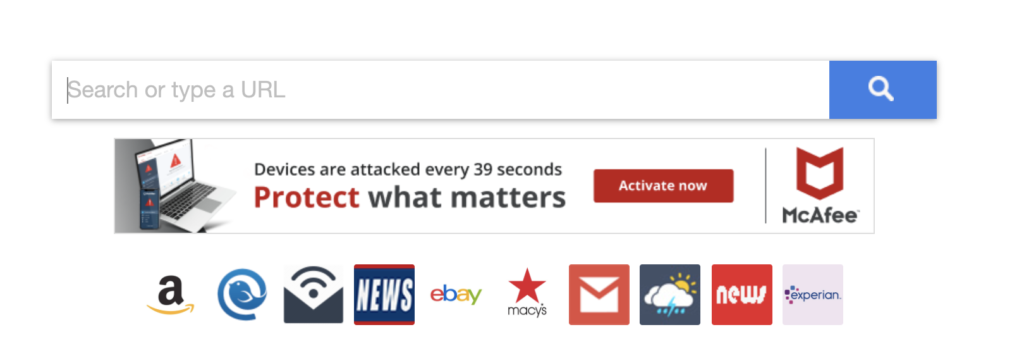 Figure 20: Inserted ads appearing on a search page.