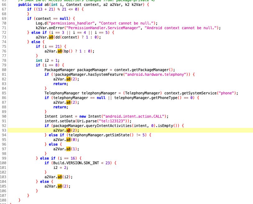 Image 14: Check if the phone has a SIM card inserted in the device