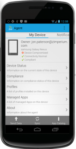 airwatch zimperium joint