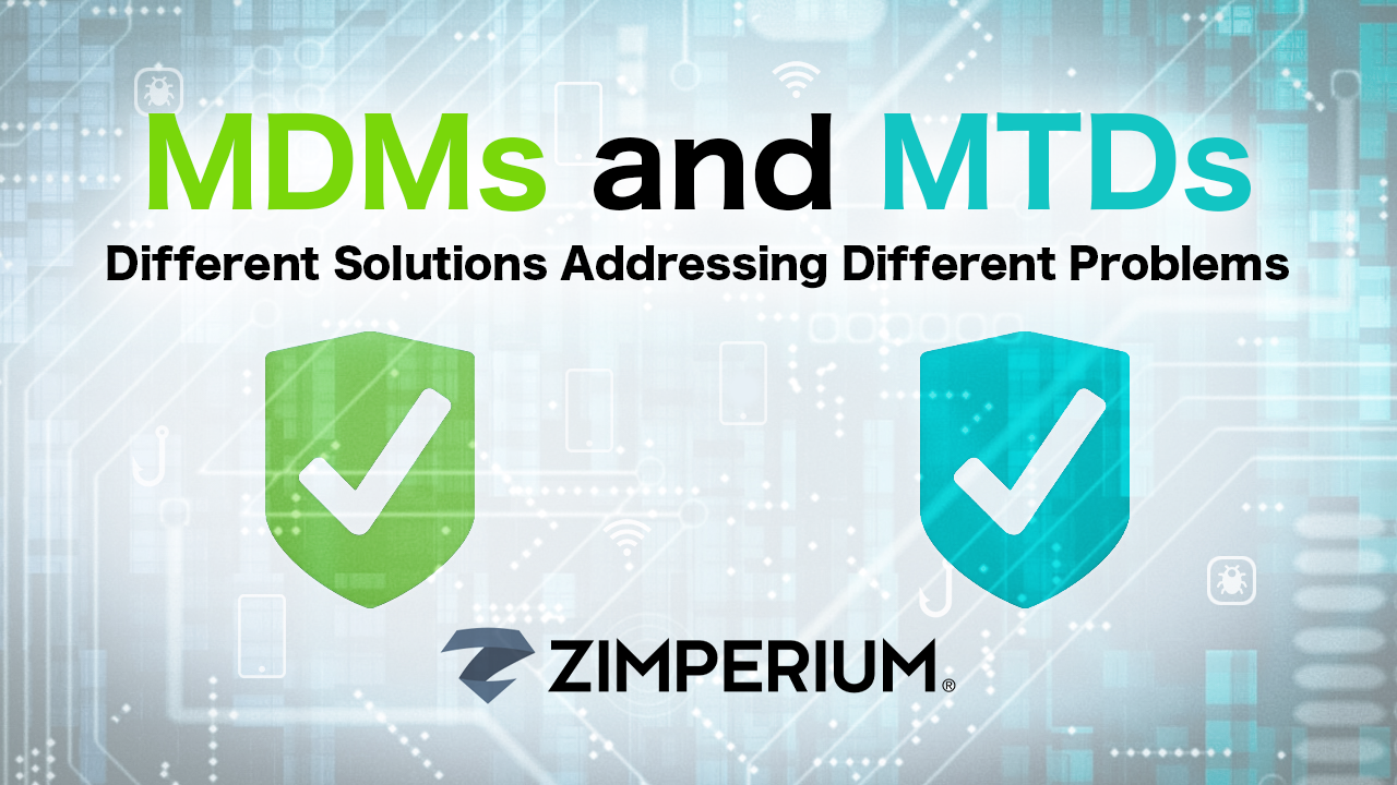 MDMs and MTDs - Different Solutions Addressing Different Problems