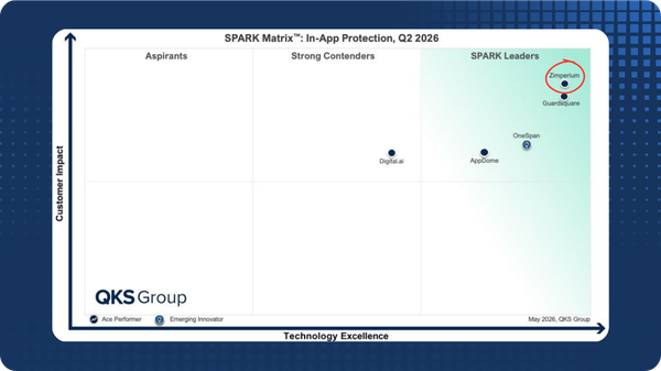 Zimperium Positioned as a Leader in the SPARK Matrix TM: In- App Protection Platform, 2026 by QKS Group